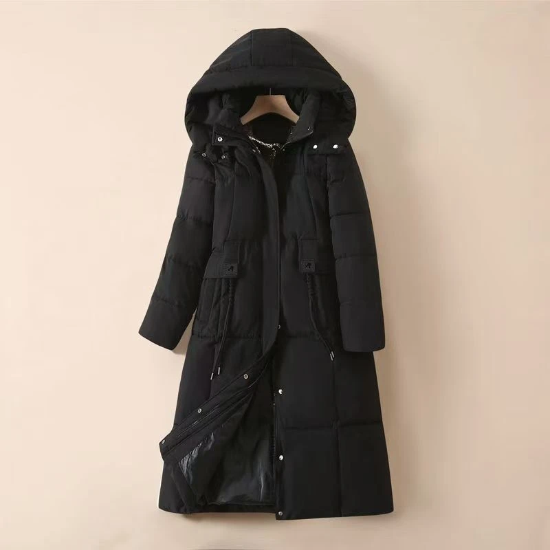 棉衣中长款2025冬季新款韩版时尚棉服外套加厚休闲棉袄女款大码