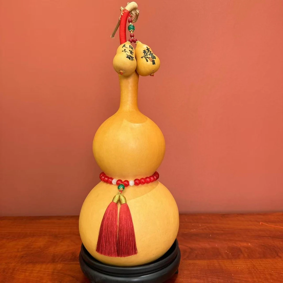 手工原创 大富翁款中号天然葫芦 家居摆件