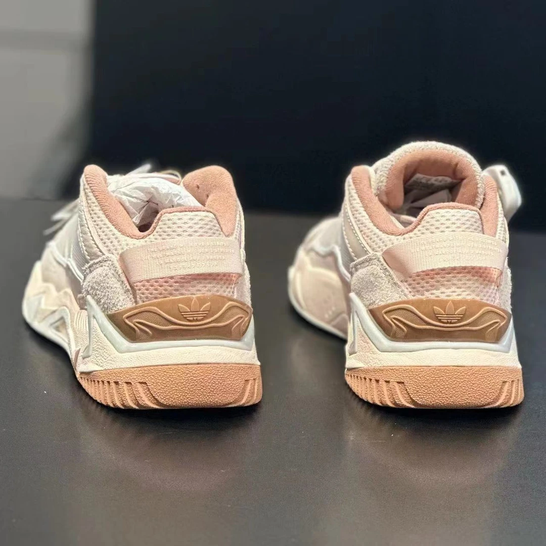 Adidas 三叶草NITEBALL 女子复古时尚百搭奶包鞋耐磨休闲鞋FZ5870