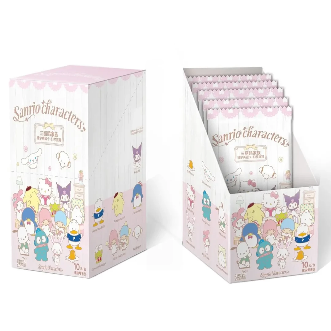 卡游【左推右推】三丽鸥臻梦典藏卡一弹/10R卡牌盲盒收藏（默认代拆）