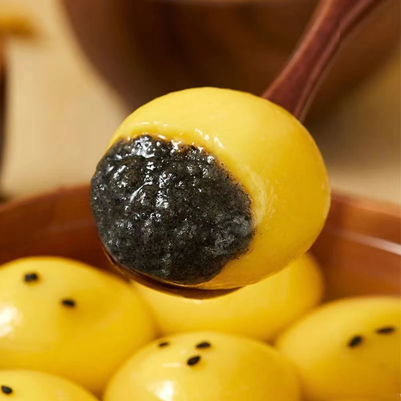 手工制作东北汤圆大黄米元宵多口味黑芝麻花生芝麻糯米冷冻便食用