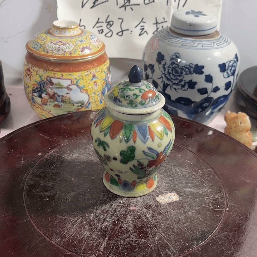 【闪购商品】瓷摆件紫**园