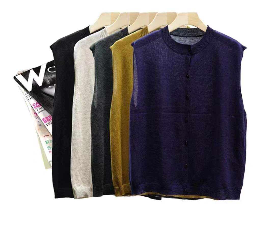 XINRU 【高级定制】气质百搭马甲女