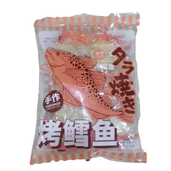 深田一彬深海鲜烤鳕鱼片小圆片鲜烤鱼片儿童零食即食鱼片干肉