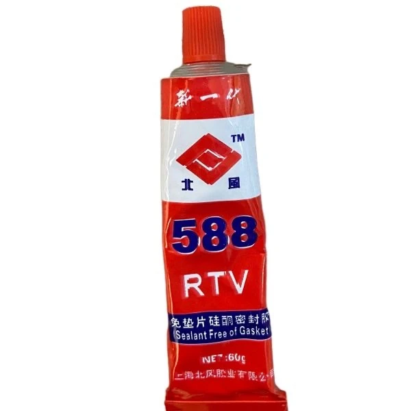 588密封胶 免垫红胶好发动机耐高温防漏胶质量