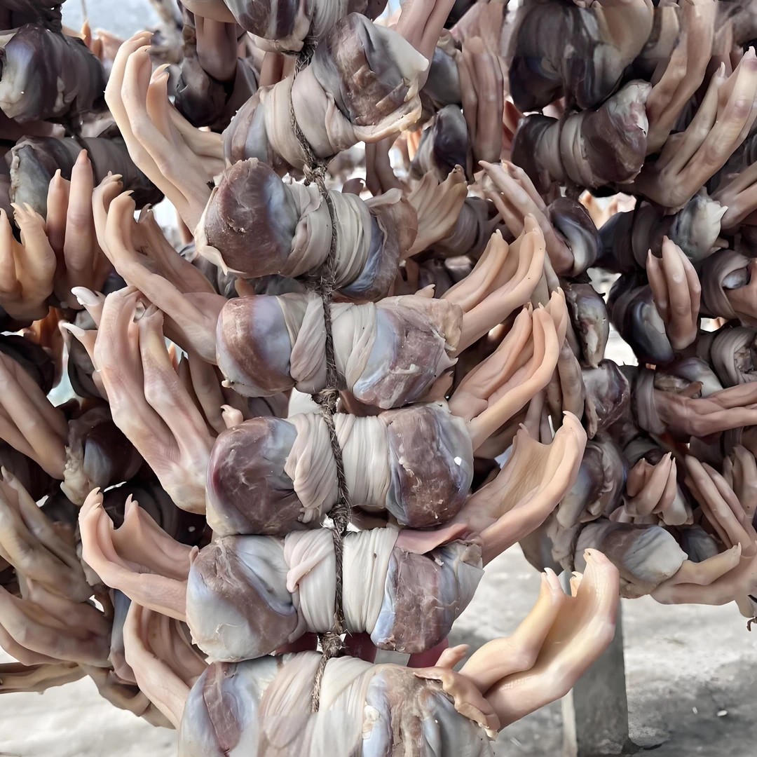 精品皖西大白鹅鹅肫爪手工腌制