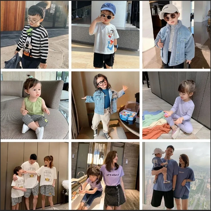 儿童断码清孤品春夏秋冬家居服