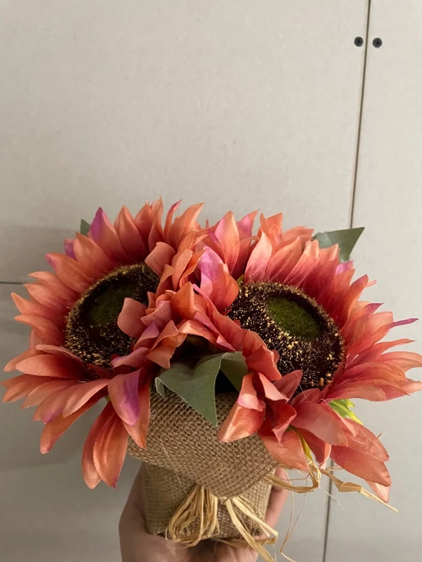 仿真花向日葵2盆装