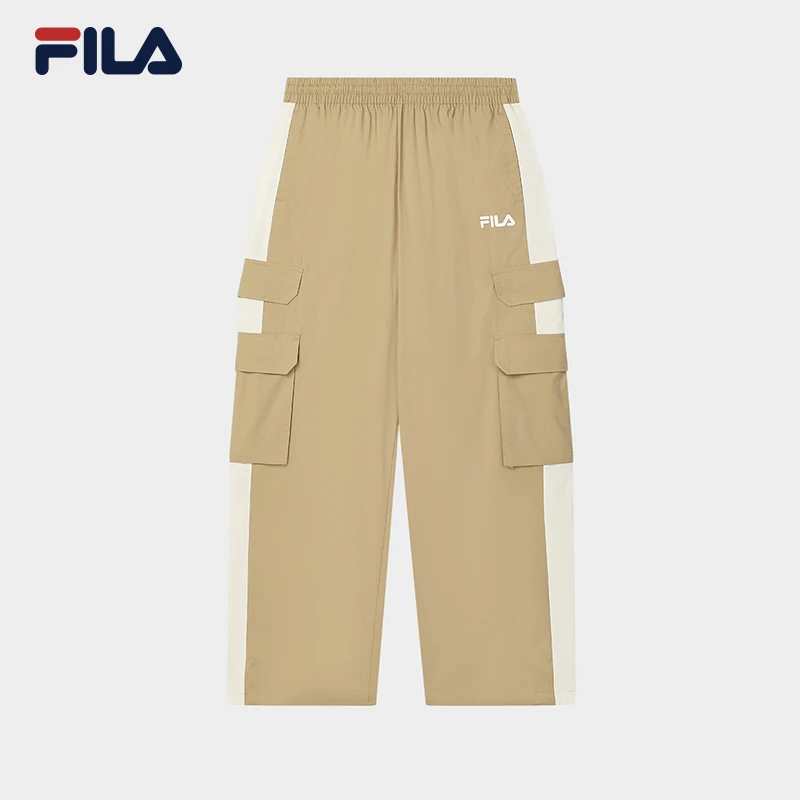 Fila/斐乐杨幂同款女士时尚潮流机能风户外运动工装裤F11W439806F