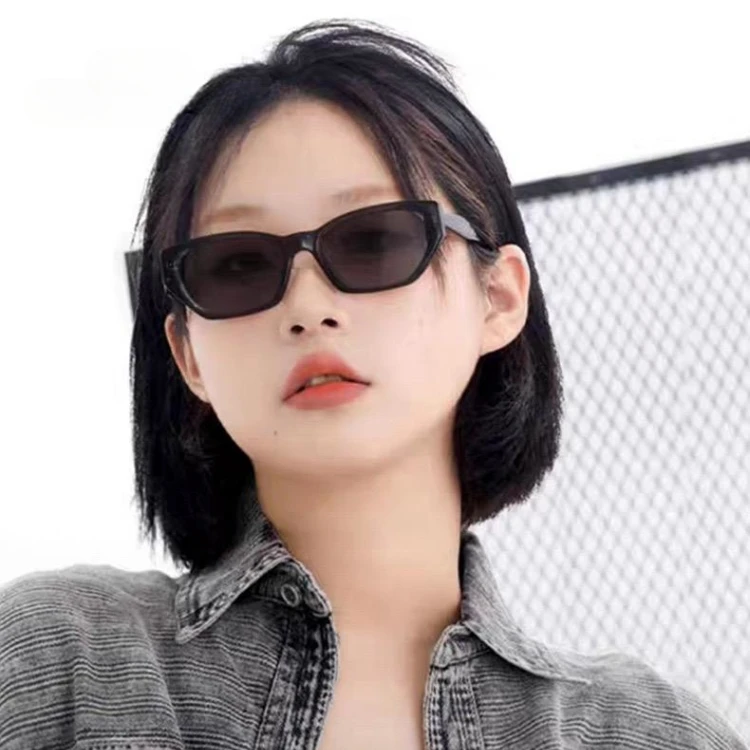 辛芷蕾同款墨镜女多边形高档太阳镜防紫外线高级感眼镜近视时尚潮