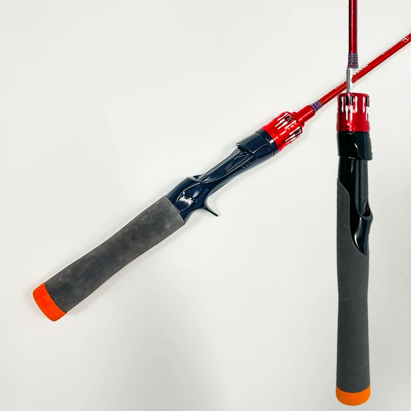 弹射竿ul微物路亚竿白条马口竿玻纤溪流碳纤维直柄纺车轮