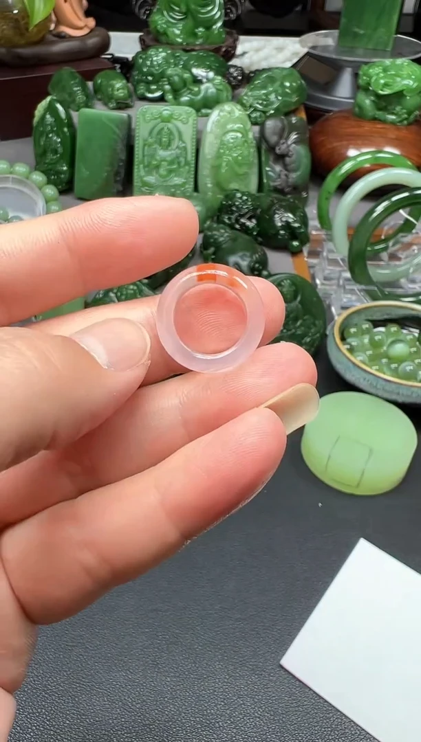 【闪购商品】和田玉（碧玉）跑环未镶嵌跑环