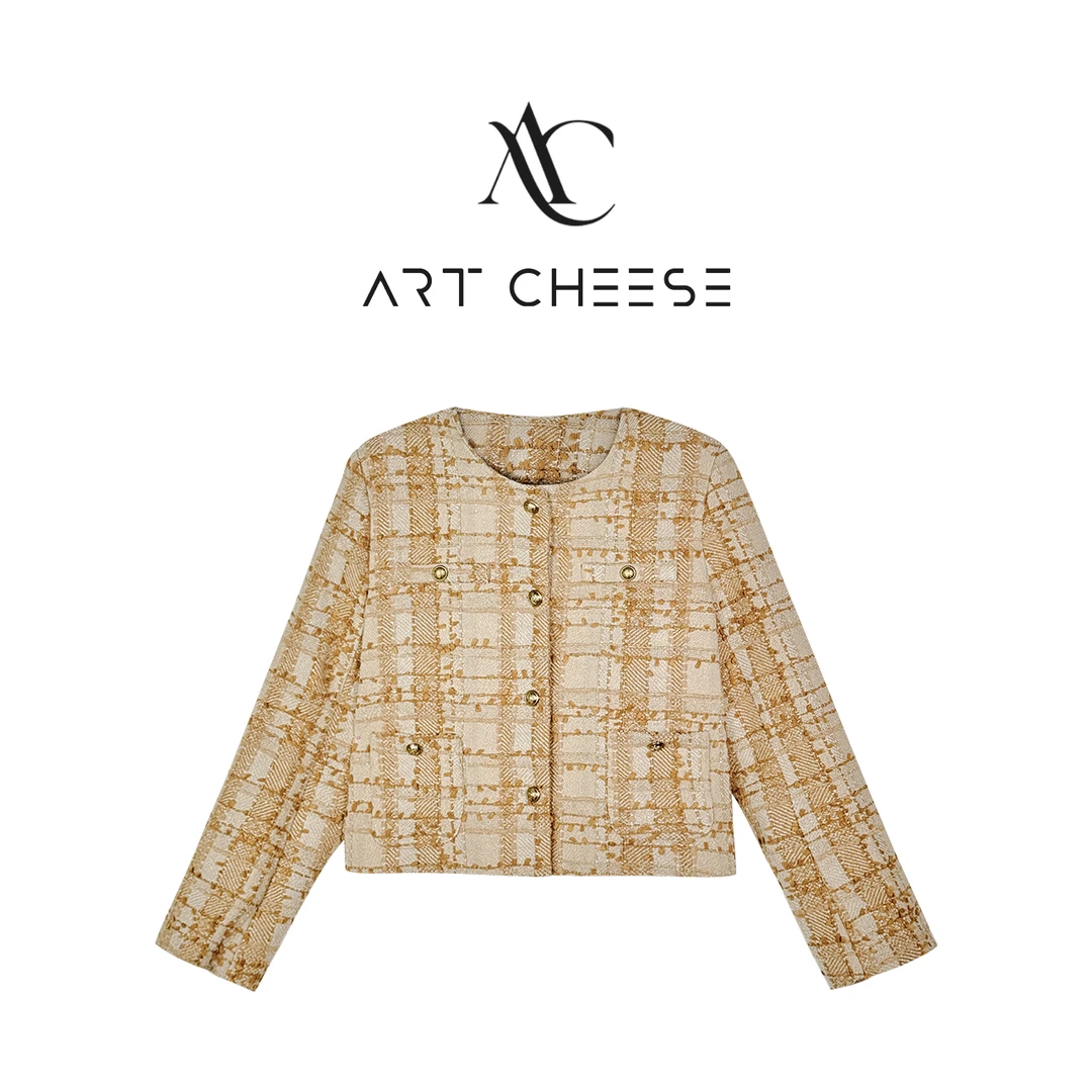 【芝士Cheese】维也纳之夜秋季轻奢时尚秋冬新款法式小香高级感外套