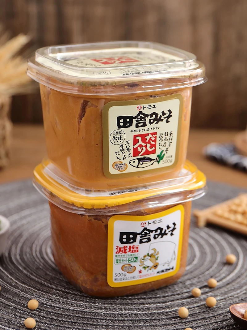 日本原装进口味增酱味噌鲣鱼昆布味增速食日式味增汤酱调味料酱料