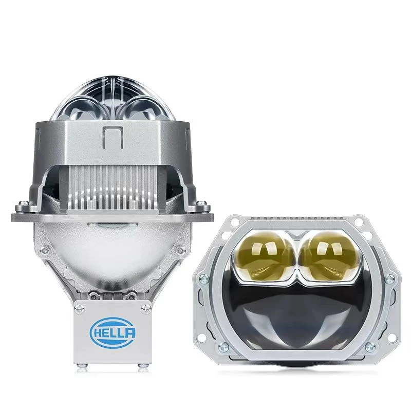 HELLA/海拉【方形】海拉7双直射LED透镜-汽车大灯专用透镜
