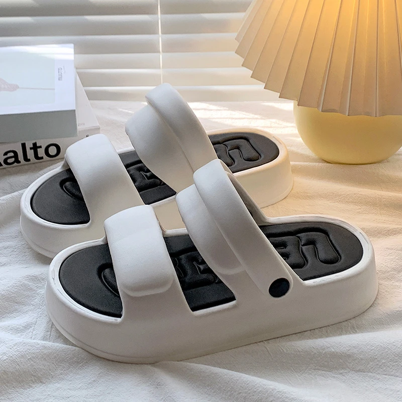 夏季男士外穿凉鞋踩屎感拖鞋男运动潮流时尚沙滩露营开车凉拖鞋