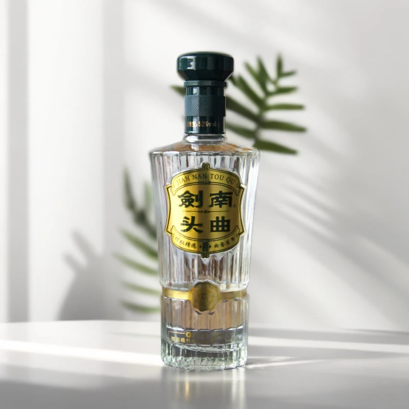 剑南头曲（光瓶无盒）浓香型纯粮白酒 聚会宴请 52度500ml