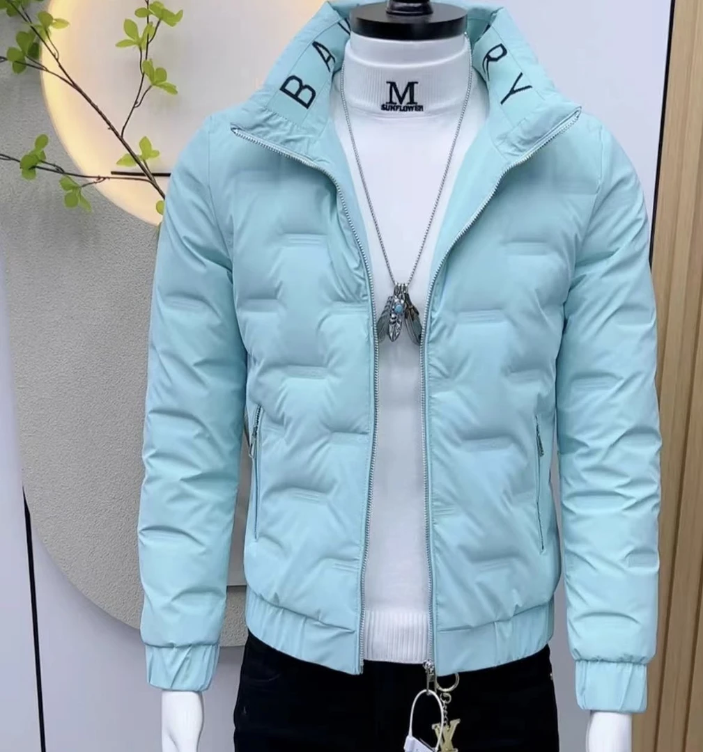 冬季男士小码短款立领棉衣韩版修身休闲帅气社会小伙衣男潮