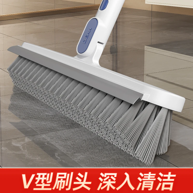 浴室洗墙厕所瓷砖地刷地缝刷卫生间地板刷水长柄浴室清洁死角神器