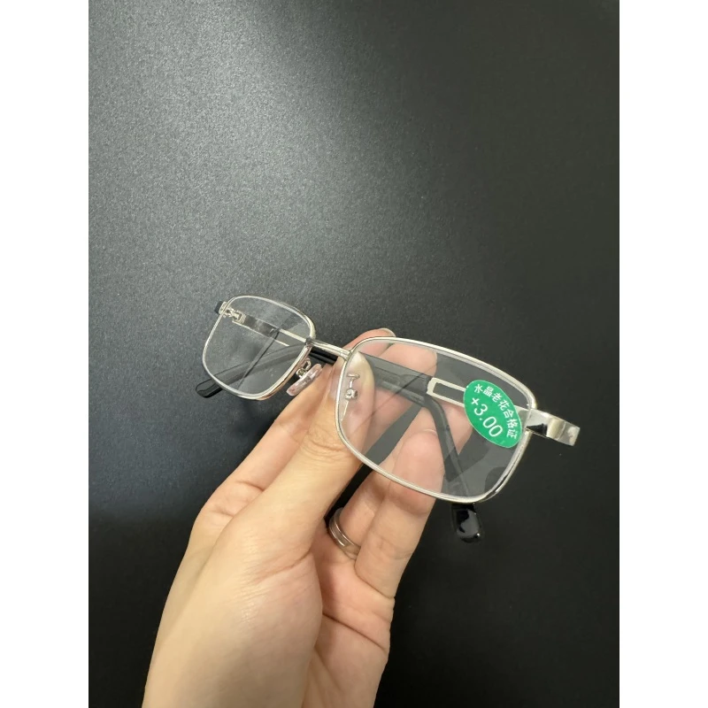 天然水晶老花镜石头老花镜