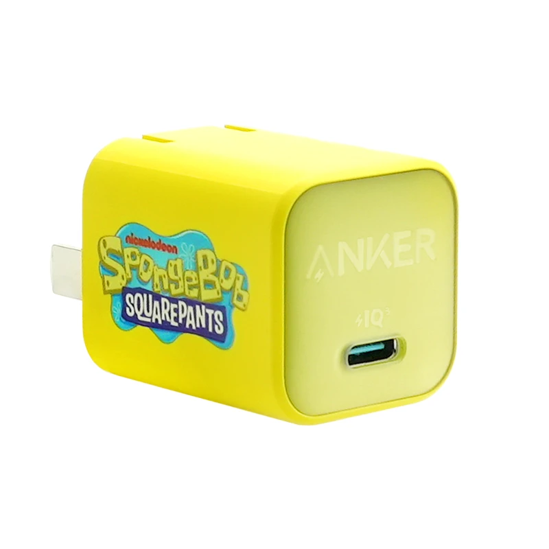 95新 ANKER/安克 Anker 安克 海绵宝宝30W PD快充 充电器 A2147