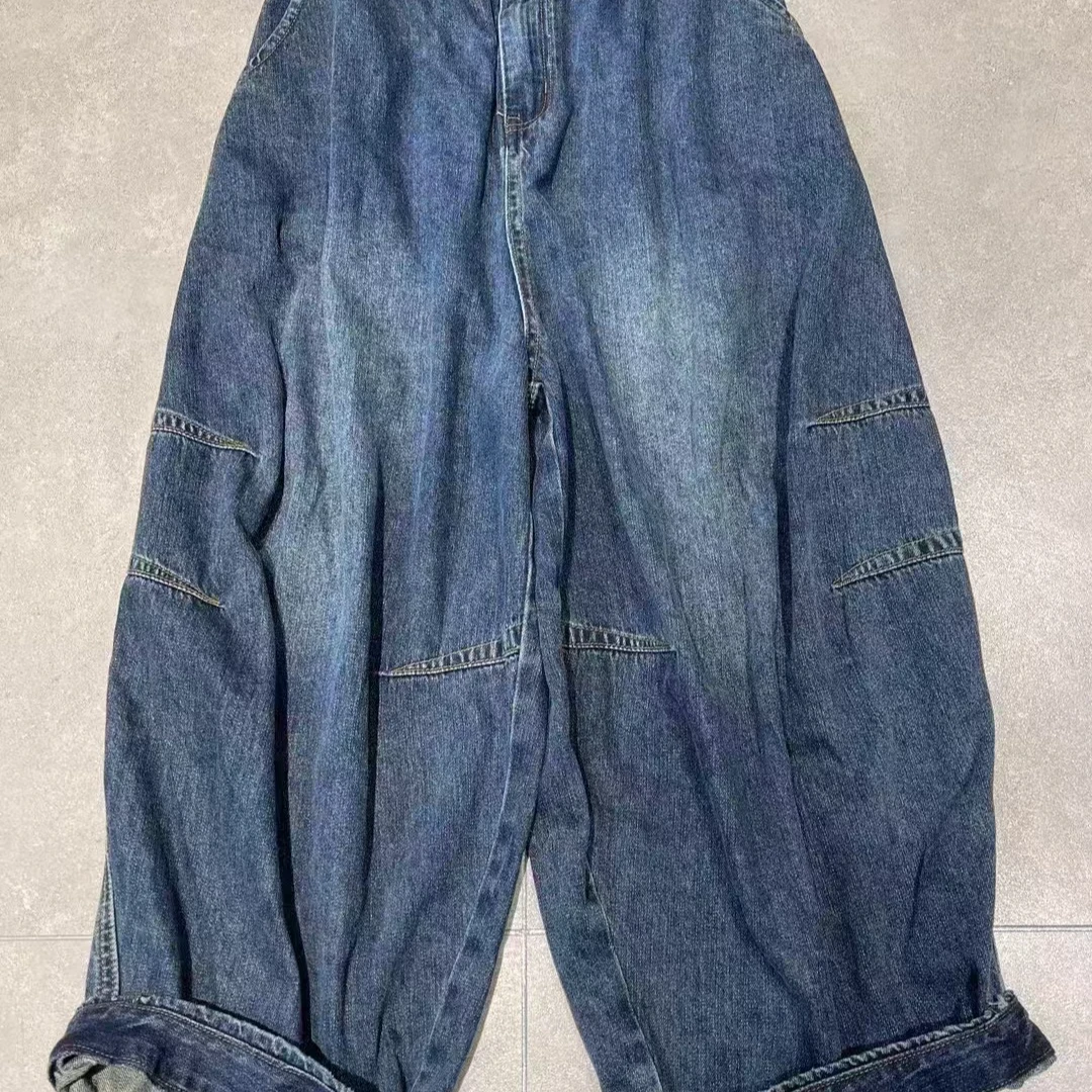 5669软牛仔老爹裤