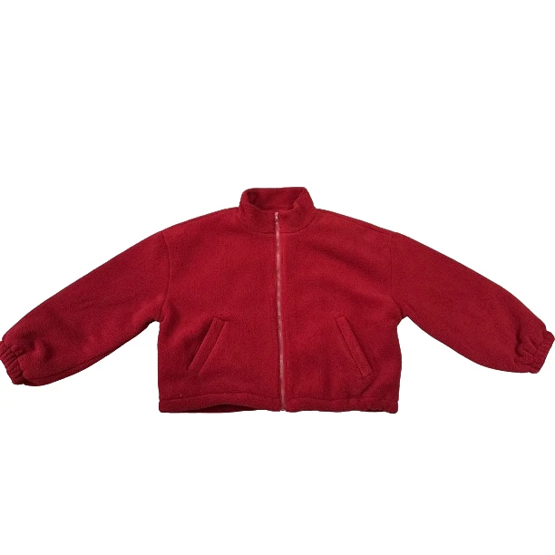 韩版新款绒绒外套纯色休闲洋气时尚百搭12631