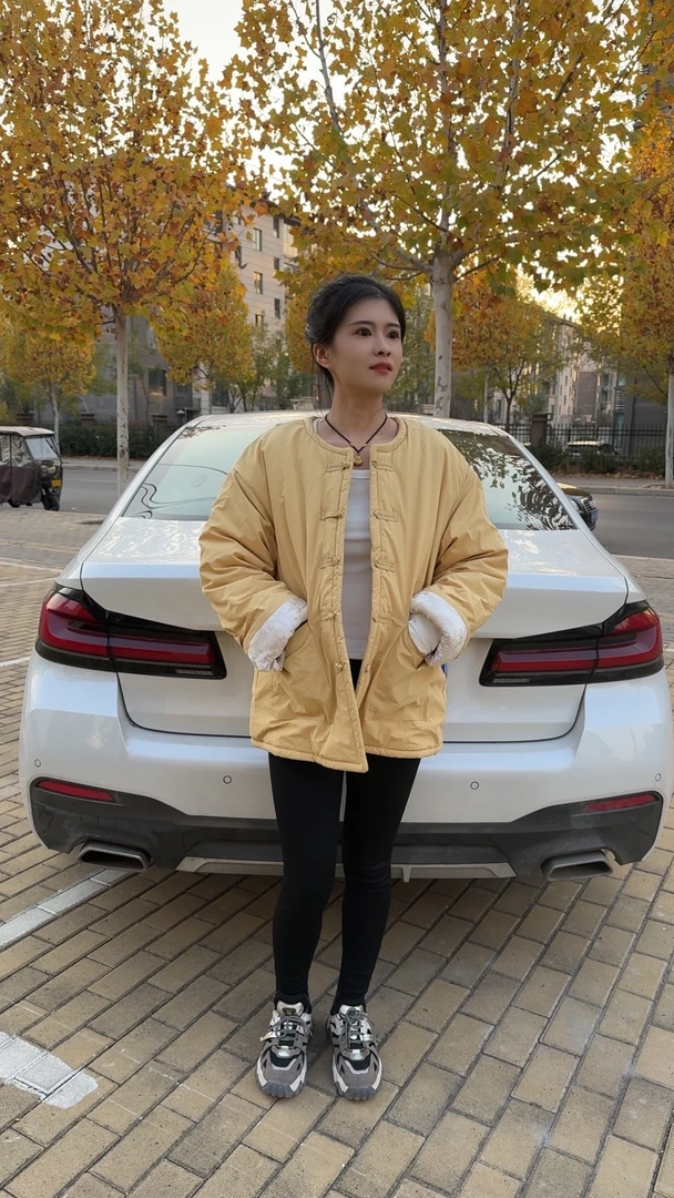 阿娇同款新款女士冬季加厚外穿棉服