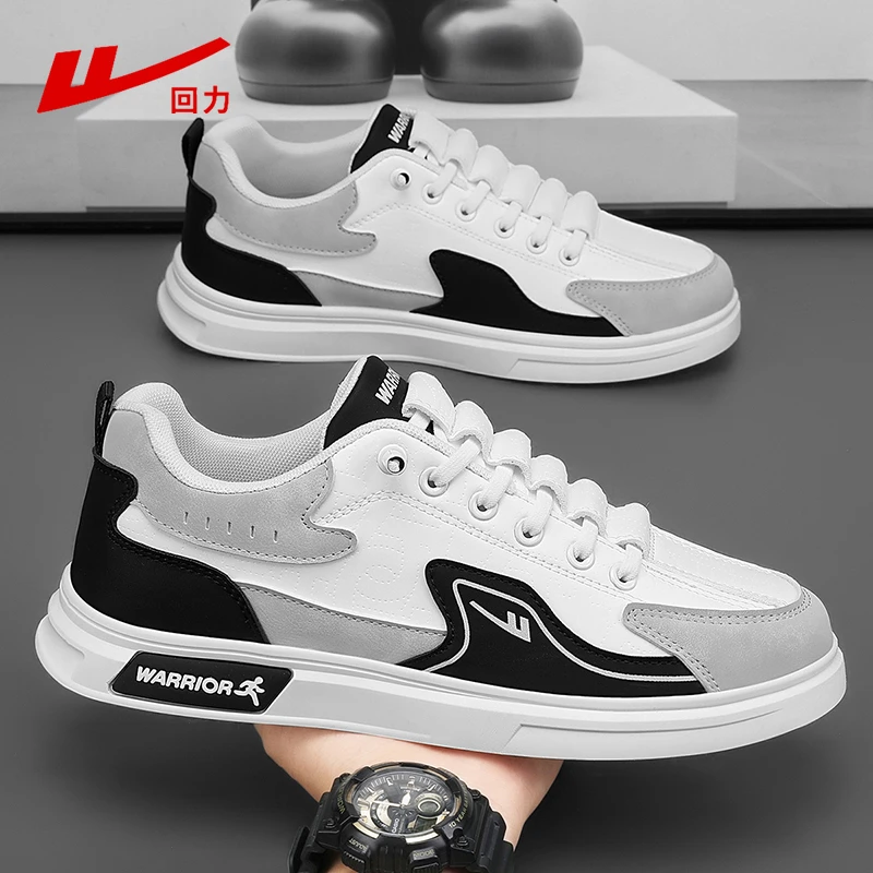 回力2024秋季新款休闲小白鞋男款韩版时尚百搭学生潮鞋运动板鞋男