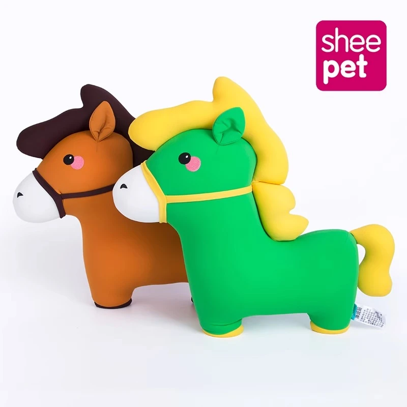 sheepet/舒宠小马公仔玩偶礼物毛绒玩具睡觉抱枕柔软儿童宝宝可爱