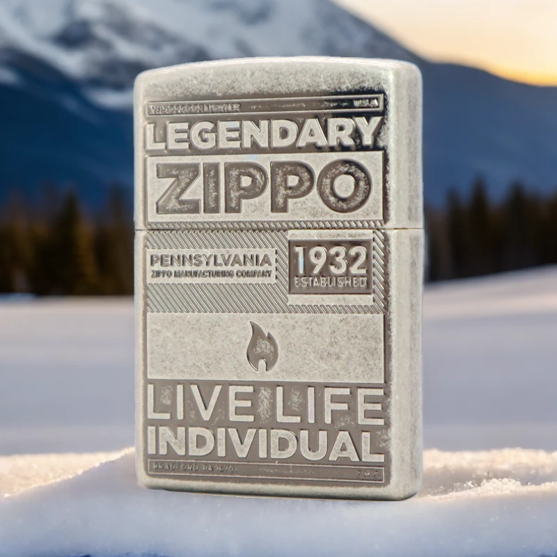 ZIPPO/之宝打火机 Z代传奇仿古银 中版 LZERA200.19-0002 TCJ1