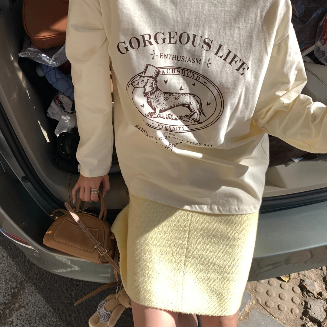 MINJA小香风百搭短款休闲秋冬保暖羊毛半身裙短裙韩版6012