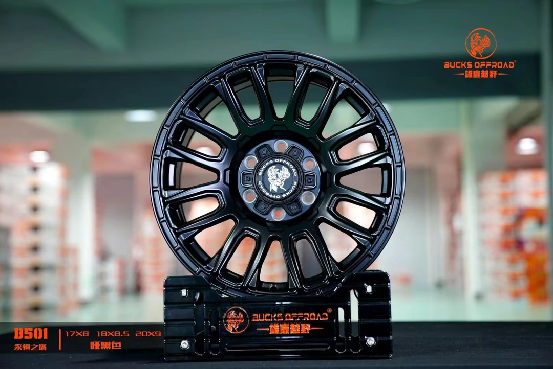 雄鹿轮毂B501牧马人坦克300炮BJ40霸道FJ陆巡坦途帕杰罗越野轮毂