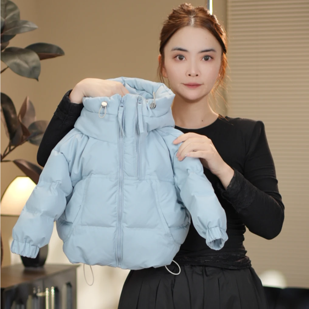 现货【沐光日】三防安心绒男女童羽绒服冬季纯色保暖儿童58583