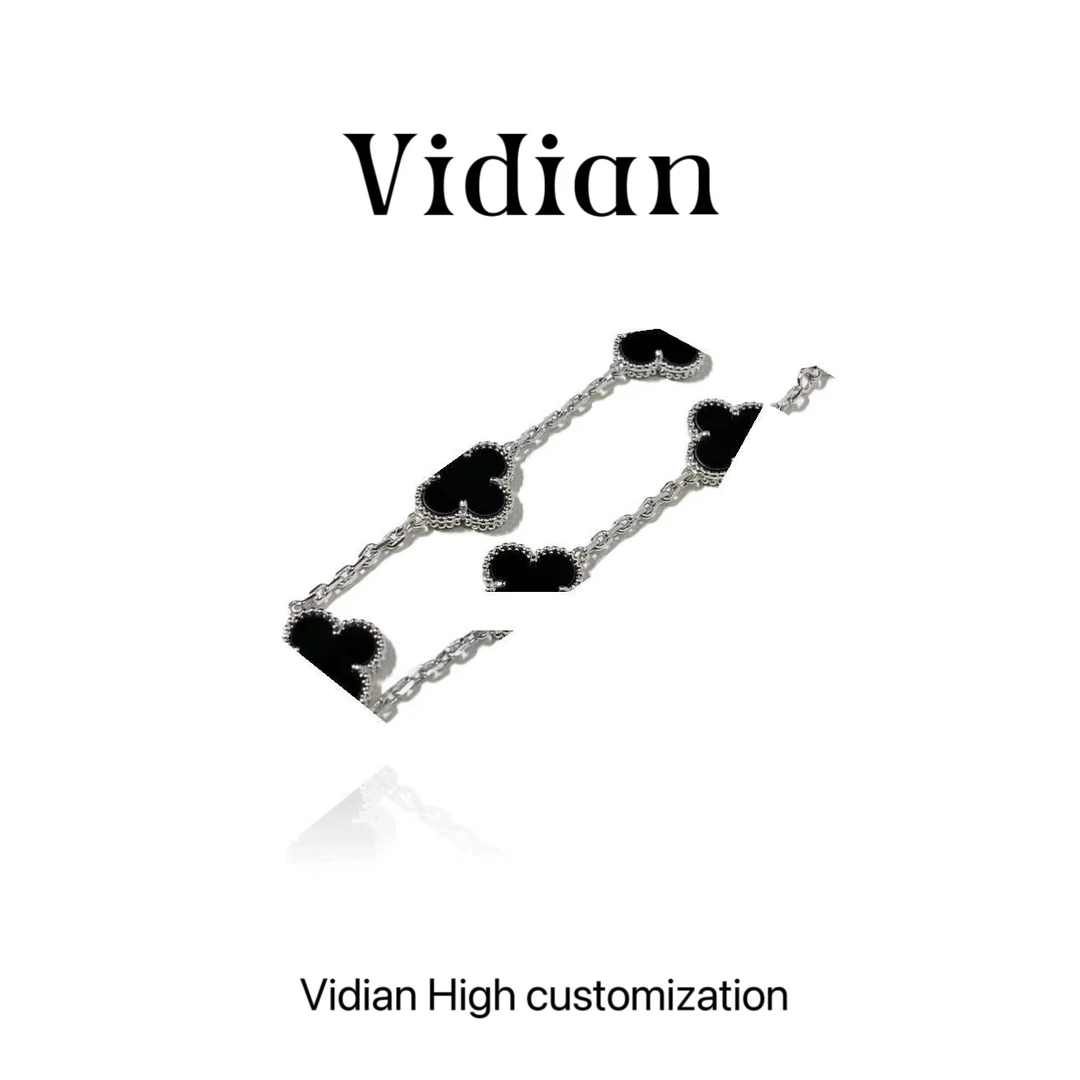 铜合金手链 新 Vidian 小众设计小花手链