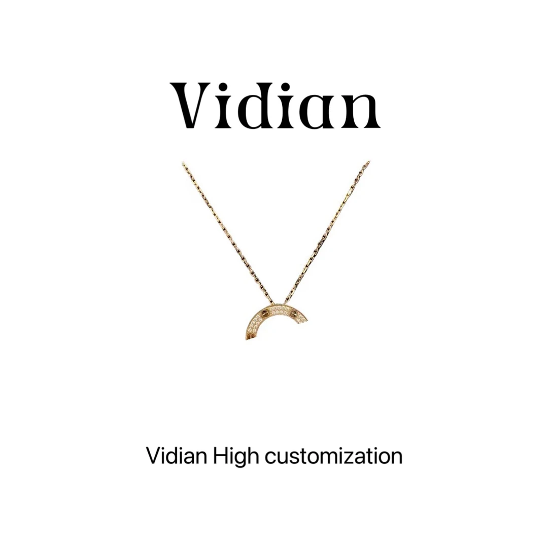 Vidian 小众设计大圆环项链