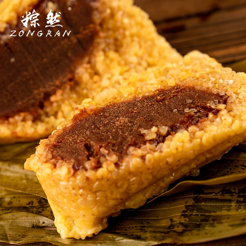 粽然【全家福】广西特产板栗肉粽豆沙粽端午节粽子新鲜软糯传统