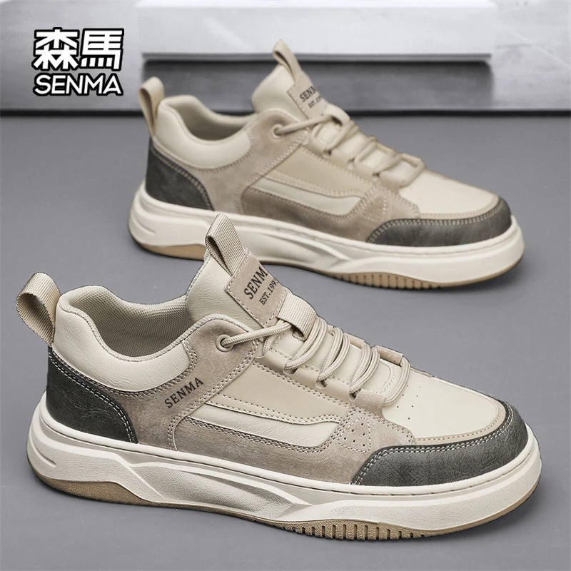 【双11好物】森马男鞋个性百搭板鞋男款防水防滑潮鞋男士时尚休闲鞋