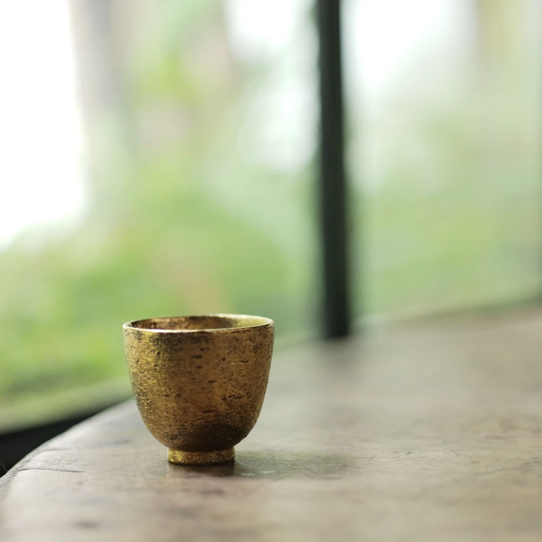 松风-圆直杯（金）-40cc-小号