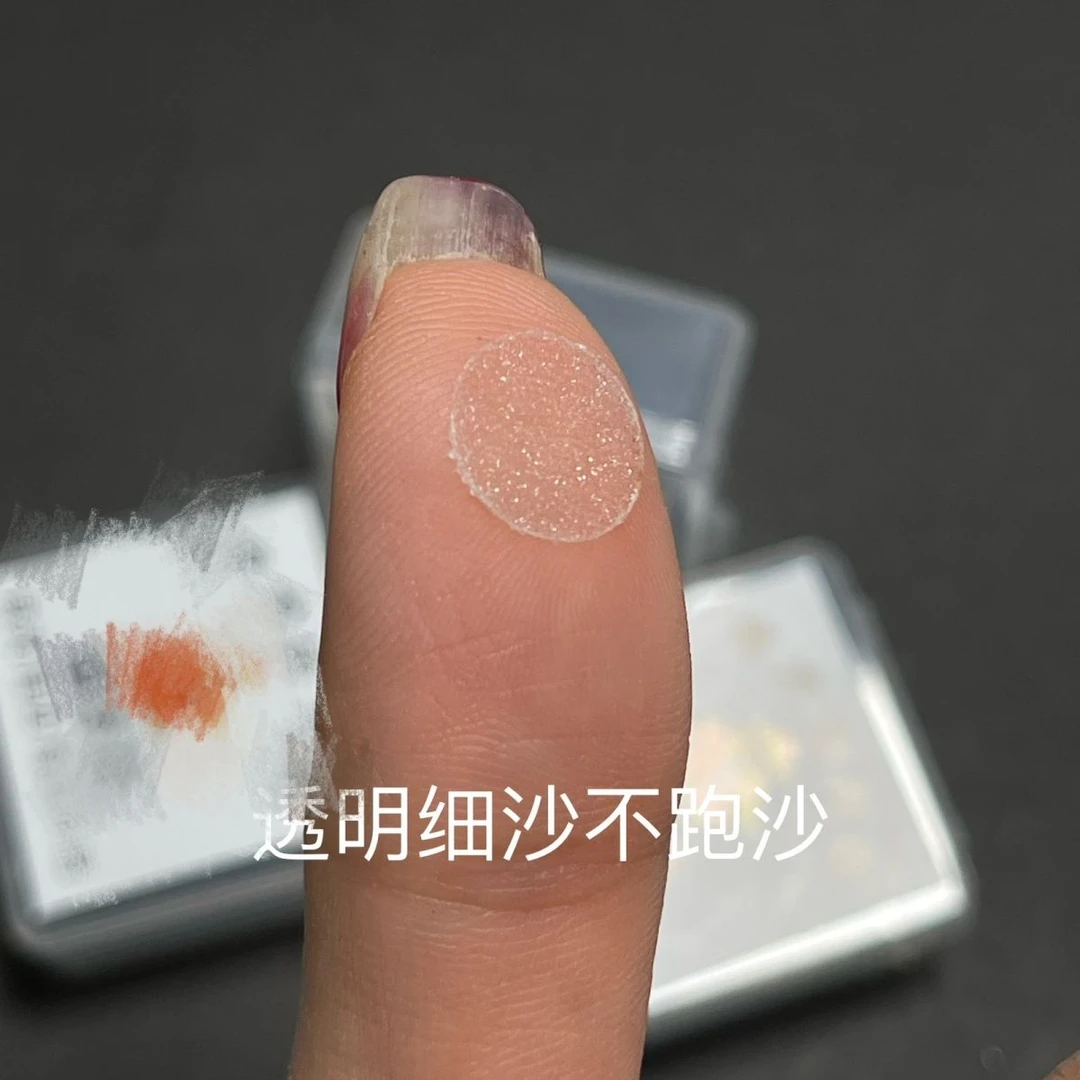 全透明金刚砂金刚指背胶自粘砂薄膜研磨打磨扑克塑料抛光麻将精密