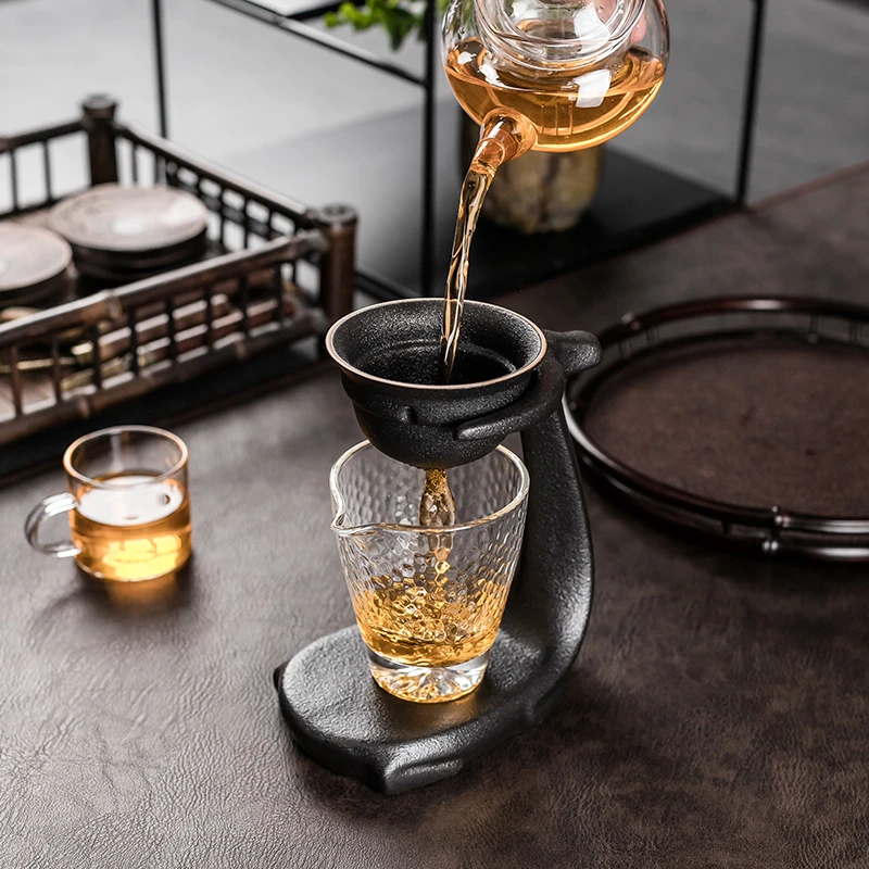陶瓷茶滤一体套装创意懒人泡茶神器茶叶过滤架茶具配件公道杯茶漏