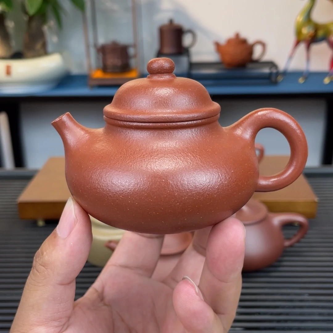 紫砂茶壶宜兴原矿紫砂制作
