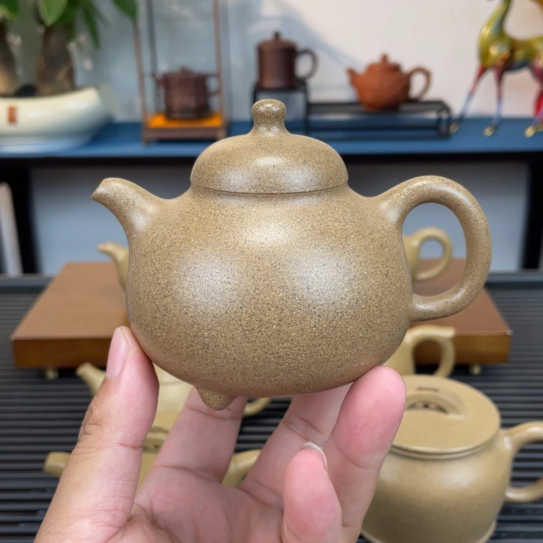 紫砂茶壶宜兴原矿紫砂制作