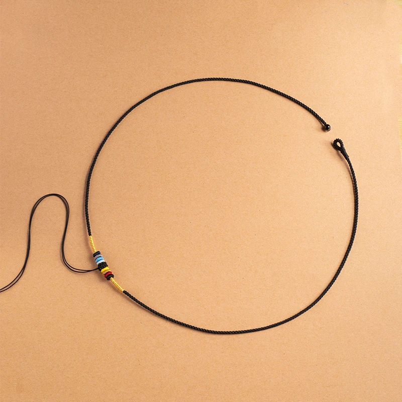 非金属布艺项链 高档手工编织吊坠绳子项链绳情侣挂绳diy