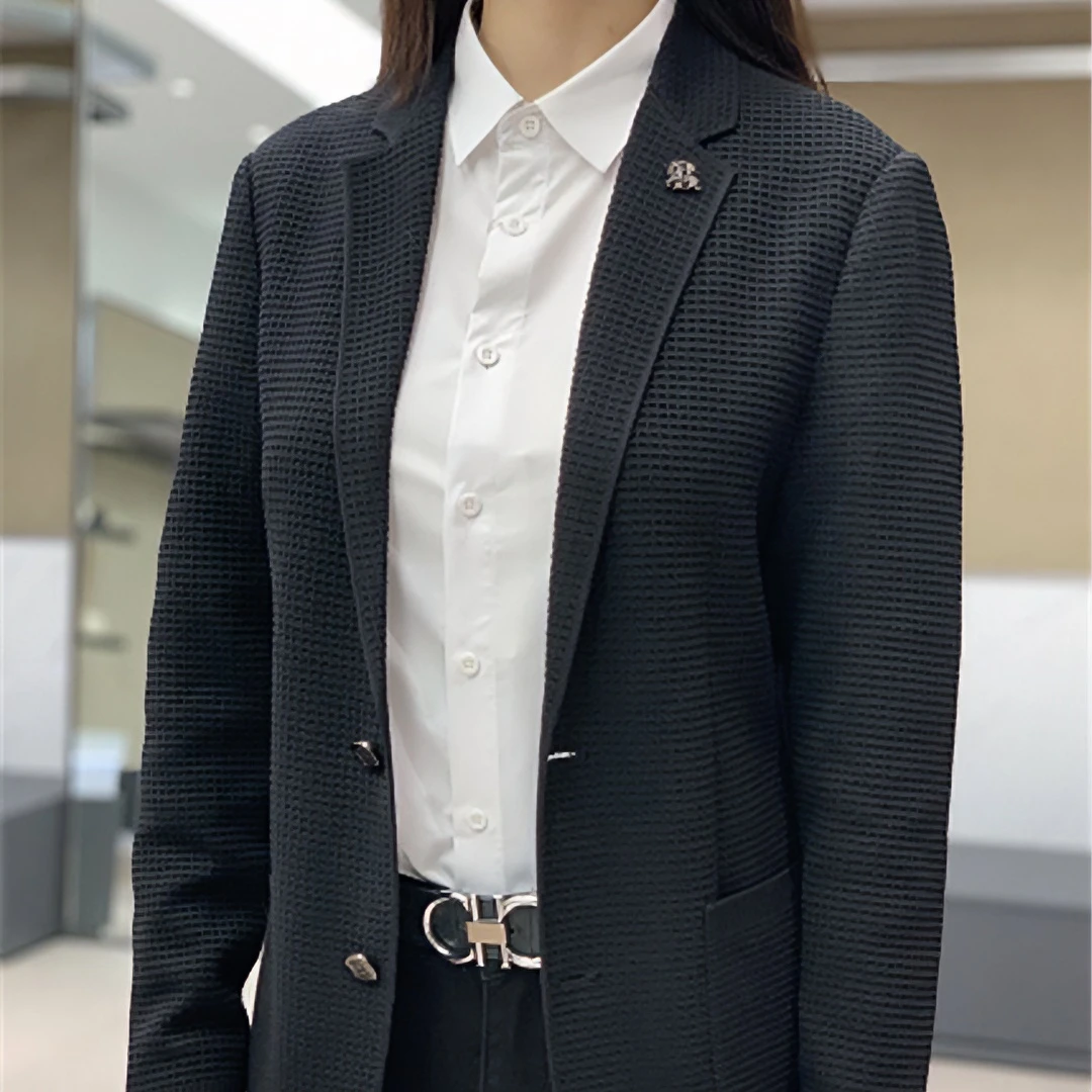 T&X/梯形2023男士秋季常规时尚商务休闲长袖百搭西服（0052）