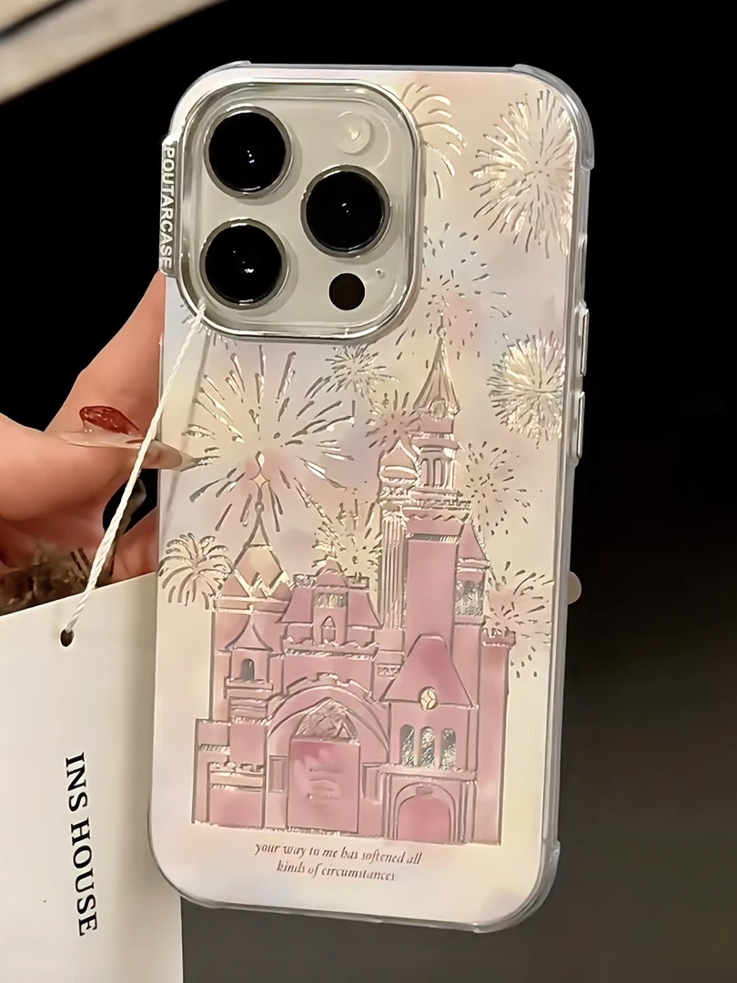 梦幻城堡少女心高颜值iPhone15苹果14promax手机壳13新款12新年11