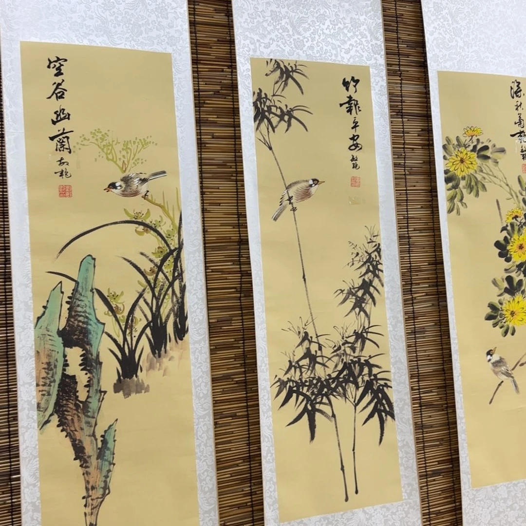 原创四幅一套作品！带证书！只限一单！
