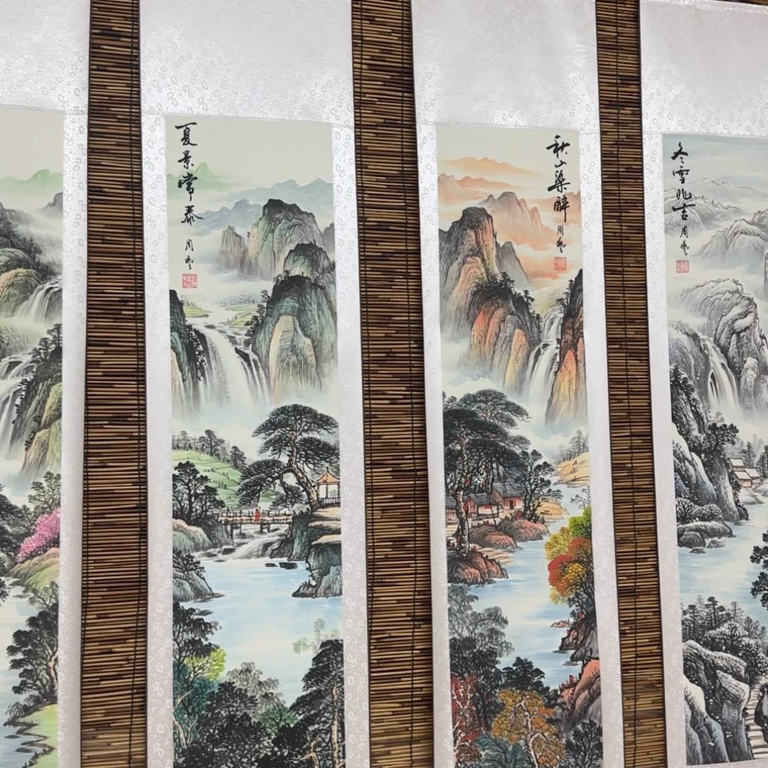 原创四幅一套作品！带证书！只限一单！