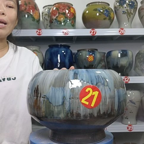 罐高度18cm，内口径18cm的有孔。