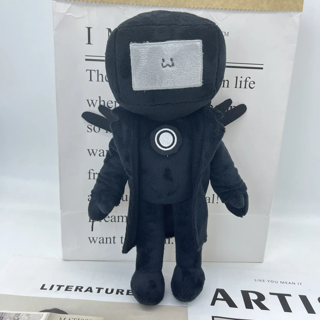 马桶人TV人毛绒玩具玩偶二次元恐怖动画冒险游戏周边搞怪公仔